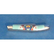 Traditional South Western Design Pocket Knife. Native American Style.